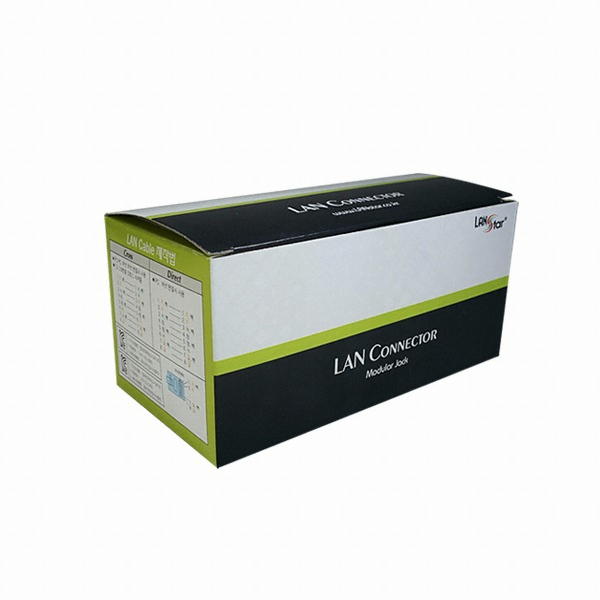 라인업시스템 LANSTAR LSN-6PASS-UTP CAT.6 UTP 모듈러 콘넥터 (100개)_이미지