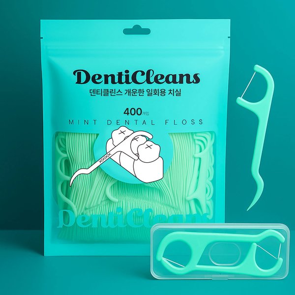 덴티클린스 개운한 민트 치실 400개입이미지입니다. 누르면 해당 게시물로 새창이동합니다.