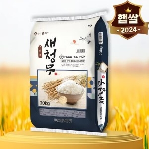 푸드앤픽 2024 새청무 상등급 20kg (1개)
