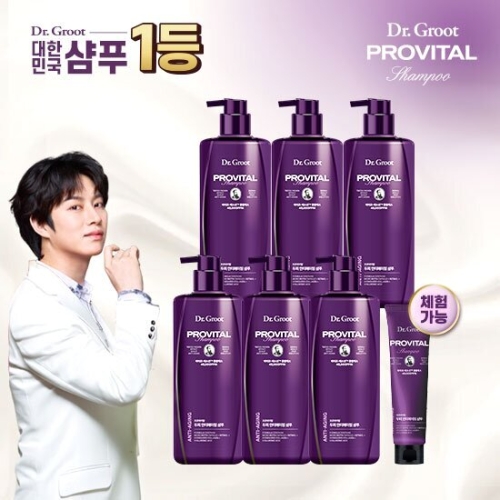 닥터그루트 프로바이탈 두피 안티에이징 샴푸 500ml (6개)_이미지