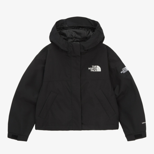 노스페이스키즈 키즈 점퍼 NJ2HR03T 블랙 걸즈 마운틴 자켓 바람막이