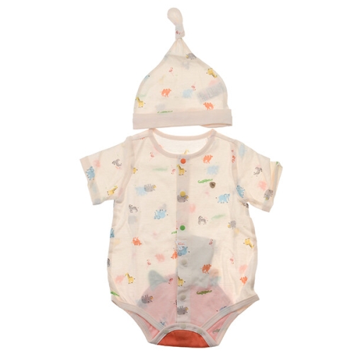 07T317915 출산백일선물 보리5부바디수트세트 유아/출산/백일//조카선물