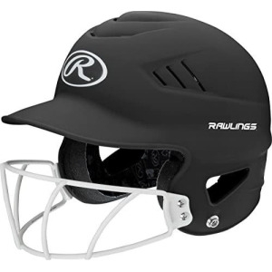  시리즈 Rawlings 하이라이터 Coolflo 야구 헬멧 청소년 야구/소프트볼 배팅 페이스 가드 208681