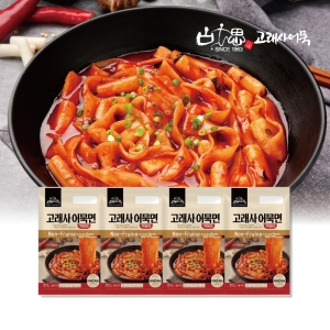 늘푸른바다 고래사어묵 어묵면 떡볶이 362g (4개)_이미지