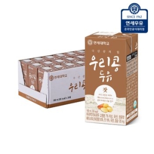연세두유 우리콩 두유 잣 190ml