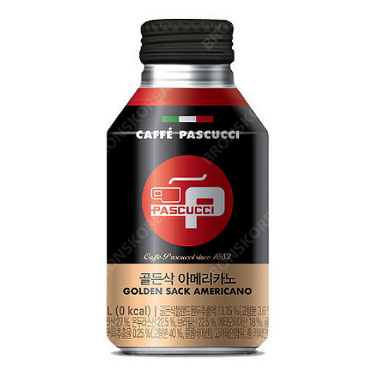 SPC삼립 파스쿠찌 골든삭 아메리카노 275ml (24개)_이미지