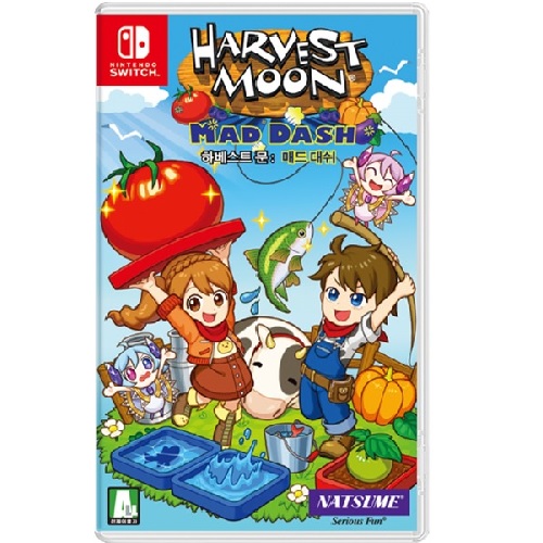 하베스트 문: 매드 대쉬 SWITCH 중고,한글판_이미지