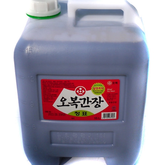 오복식품 오복간장 청표 15L (1개)_이미지