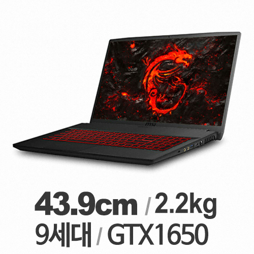 MSI GF시리즈 GF75 Thin 9SC-i7 (SSD 1TB)