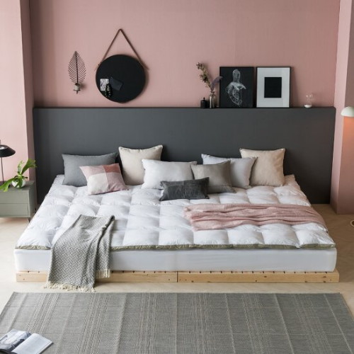 아씨방 스타크 저상형 패밀리침대 Q+Q (매트별도)