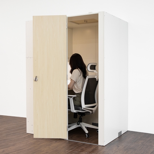 스터디듀오플러스 옆문형 독서실책상+LED+천정등