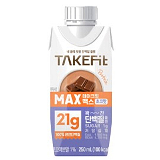 남양유업 테이크핏 맥스 초코맛 250ml (12개)_이미지
