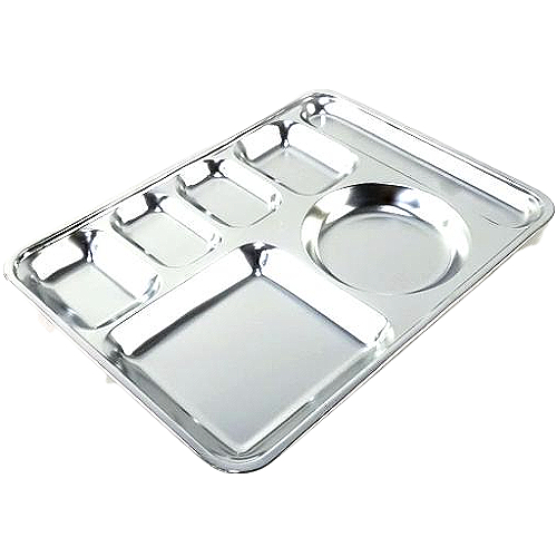 킹센스 사각 식판 수저 4찬