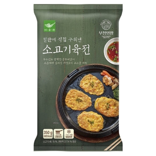 사옹원 부침명장 소고기육전 350g (12개)