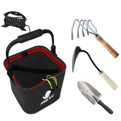 해루질 장비 조개 잡이 도구 4종 세트 블랙_이미지