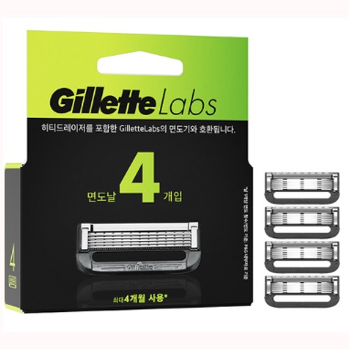 질레트 랩스 딥클렌징바 면도날 (12개)