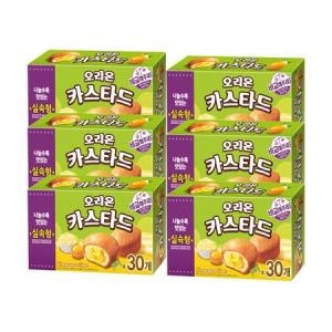 오리온 카스타드 690g (6개)