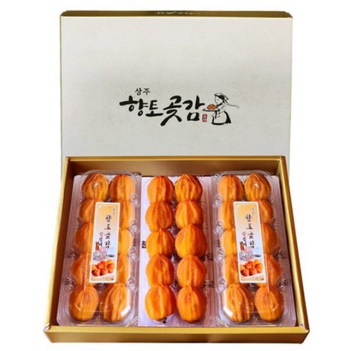 상주향토한방곶감 상주 반건시 30개(과) 선물세트 1.5kg