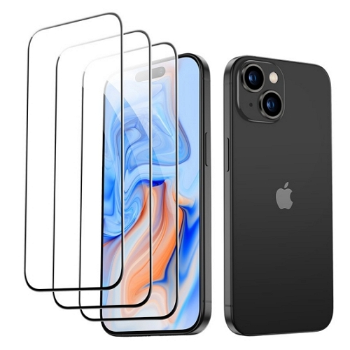 ESR 아이폰15 플러스 풀커버 가이드 강화유리 보호필름 (액정 2매)_이미지