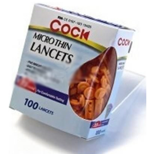 화홍 COCK 콕 마이크로씬 채혈침 33G (100개)