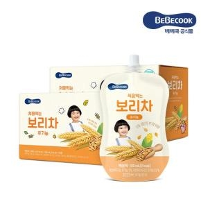 베베쿡 처음먹는 유기농 보리차 120ml (40개)_이미지