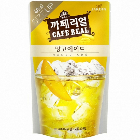쟈뎅 까페리얼 망고에이드 230ml