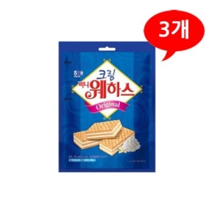 해태제과 크림 미니 웨하스 150g (3개)_이미지