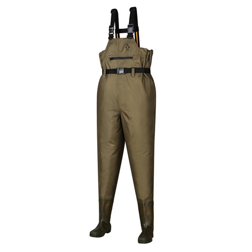 펭귄 갈색 고급 가슴장화