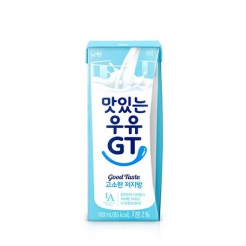 남양유업 맛있는우유 GT 고소한 저지방우유 180ml (12개)_이미지