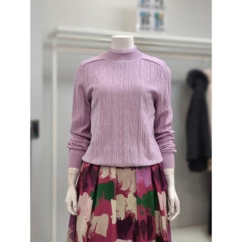 베스띠벨리 세이브존02 컬러 펀칭 니트 BL-UCX2913-0 42551933_이미지