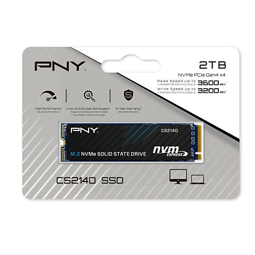 PNY CS2140 Gen4 M.2 NVMe 제이씨현 (2TB)