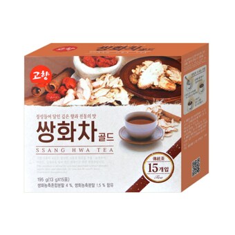 고려인삼제품공사 고향 <b>쌍화차</b> 골드 15T