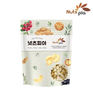  넛츠피아 마카다미아 반태 200g 호주산