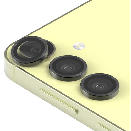 로랜텍  갤럭시S25 FE 빛번짐 방지 카메라 렌즈 프레임 강화유리 보호필름 (렌즈 1매)