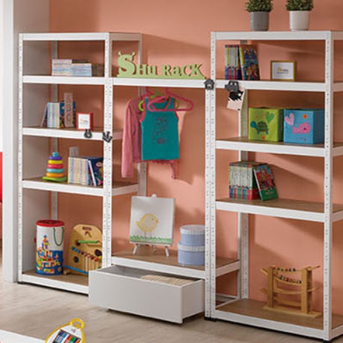 슈랙엣홈 무볼트 조립식 선반 3단 500x300 (60cm(높이))_이미지