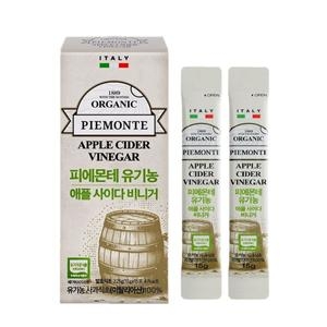  케이지앤에프 피에몬테 유기농 사과식초 스틱 330g(22gx15포) [1개]