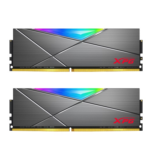 [16G / 8G X 2] ADATA XPG DDR4-3200 CL16 SPECTRIX D50 RGB ��Ű�� (16GB(8Gx2))