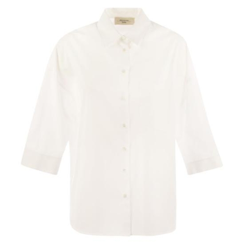 막스마라 위켄드 셔츠 2425116091600 WHITE BLUE