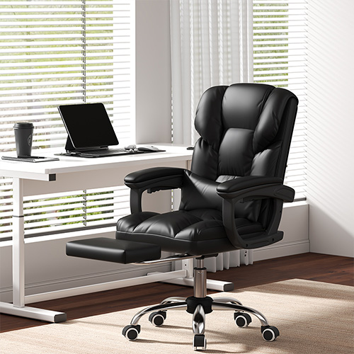 코멧 발받침이 있는 컴퓨터 중역의자_이미지