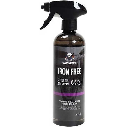 하이글로씨 아이언프리 철분제거제 500ml (4개)