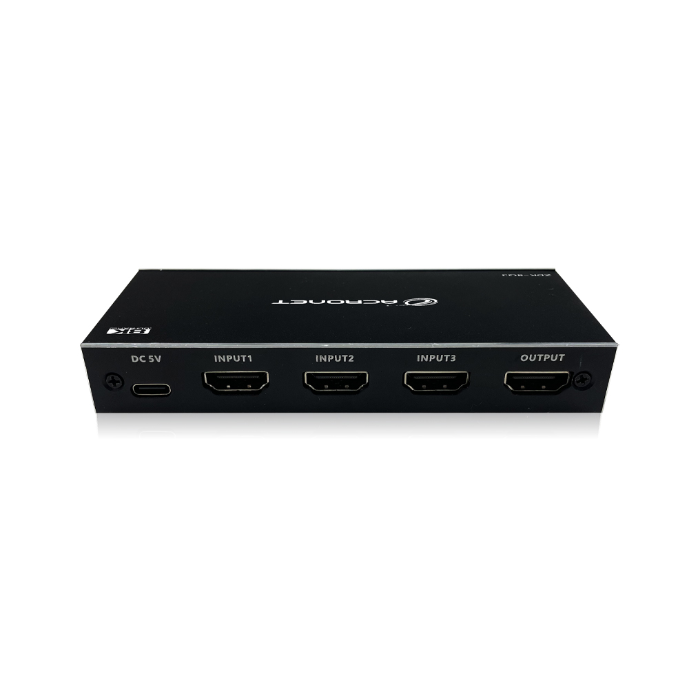 �����ƽý� ACRONET ZDK-8Q3 3:1 HDMI ���ñ�