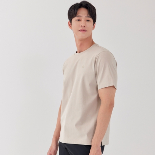 라이프로그 남성 솔리드 라운드넥 반팔 티셔츠 3종 MSTSP382_이미지