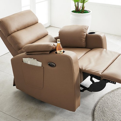 썬퍼니처 9180 에어레더 가죽 리클라이너 1인용_이미지