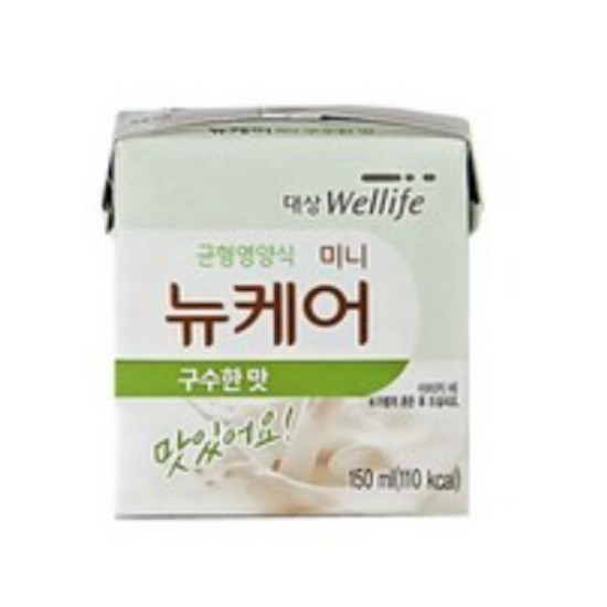 대상웰라이프 뉴케어 구수한맛 미니 150ml (192개)_이미지