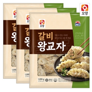 사조오양 갈비 왕교자 1kg x 3