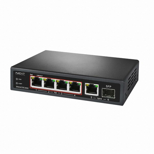 이지넷유비쿼터스 넥스트 NEXT-POE7006SFP-TP PoE 스위치허브