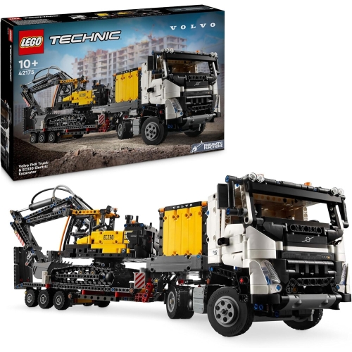 레고 Volvo FMX 트럭 및 EC230 전기 굴착기 (42175) (해외구매)_이미지