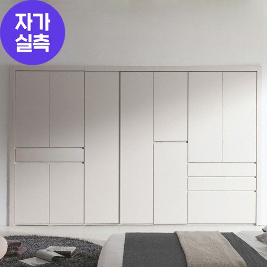 리바트 온라인 뉴트 붙박이장 누디베이지 자가실측 (360cm)