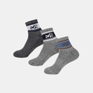  밀레 스포츠 남자 등산양말 트레킹양말 작업양말 두꺼운 쿠션 중목 5켤레