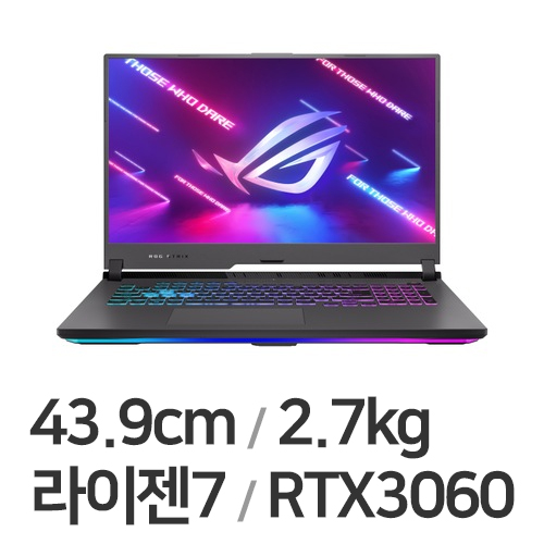 ASUS ROG STRIX G17 G713IM-HX020 WIN10 32GB램 (SSD 1TB)_이미지
